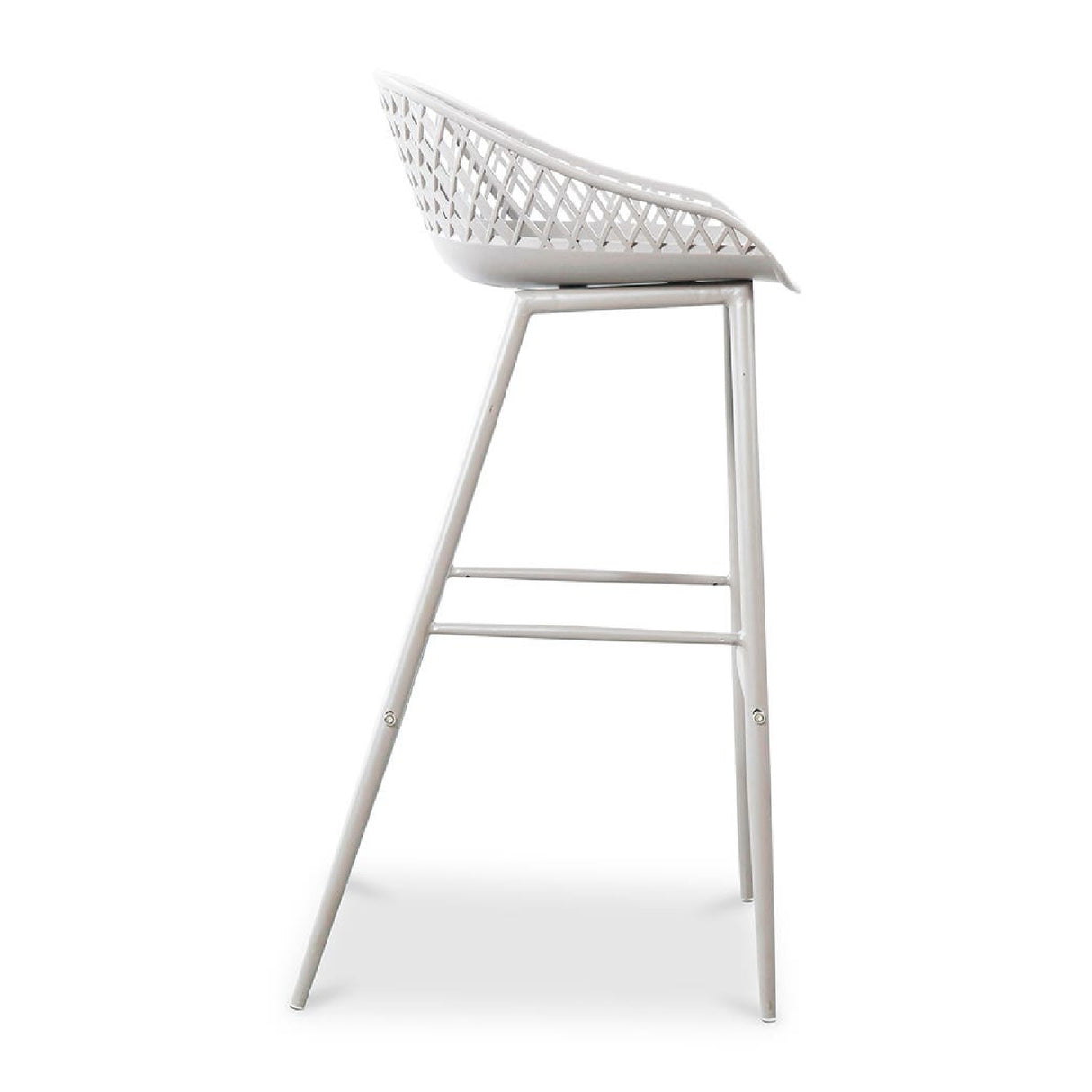 Modern European furniture - Molded Indoor/Outdoor Bar Stools (2) - www.oroa.com