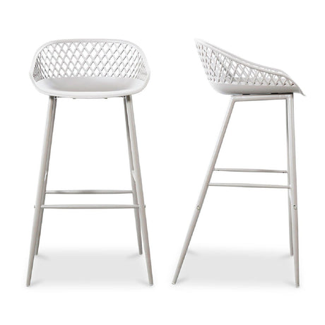 Modern European furniture - Molded Indoor/Outdoor Bar Stools (2) - www.oroa.com