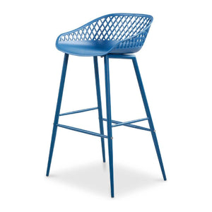 Modern European furniture - Molded Indoor/Outdoor Bar Stools (2) - www.oroa.com