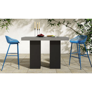 Modern European furniture - Molded Indoor/Outdoor Bar Stools (2) - www.oroa.com