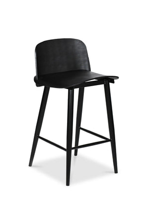 Black Indoor/Outdoor Counter Stools (2) | Novi Living Looey | Oroa.com