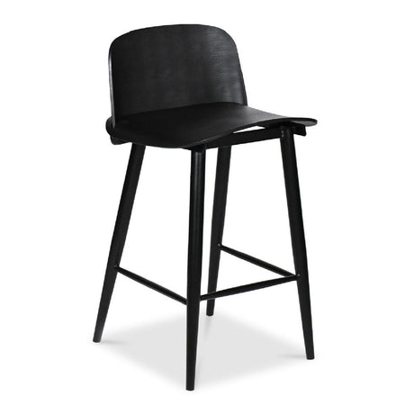 Modern European furniture - Black Indoor/Outdoor Counter Stools (2) - www.oroa.com