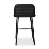 Modern European furniture - Black Indoor/Outdoor Counter Stools (2) - www.oroa.com