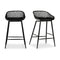 Modern European furniture - Diamond-Mesh Indoor/Outdoor Counter Stools (2) - www.oroa.com