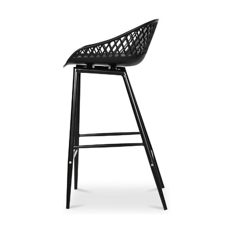 Modern European furniture - Diamond-Mesh Indoor/Outdoor Counter Stools (2) - www.oroa.com