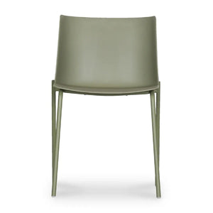   Modern European furniture - Green Outdoor Dining Chairs (2) - www.oroa.com | Oroa.com