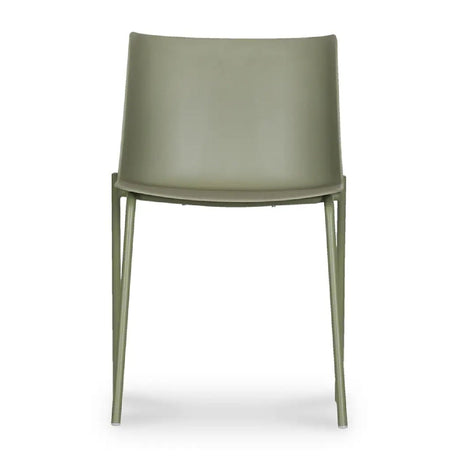 Modern European furniture - Green Outdoor Dining Chairs (2) - www.oroa.com