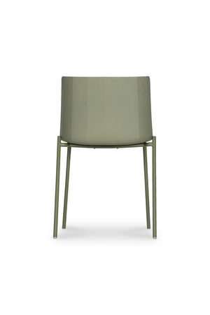 Modern European furniture - Green Outdoor Dining Chairs (2) - www.oroa.com