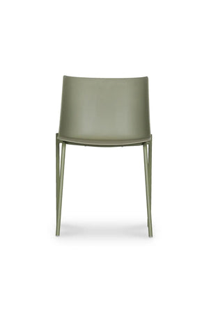 Modern European furniture - Green Outdoor Dining Chairs (2) - www.oroa.com