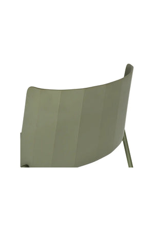 Modern European furniture - Green Outdoor Dining Chairs (2) - www.oroa.com