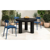 Modern European furniture - Open-Back Indoor/Outdoor Dining Chairs (2) - www.oroa.com
