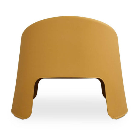 Yellow Round Outdoor Accent Chairs (2) | Novi Living Nolla