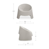 Round Outdoor Accent Chairs (2) | Novi Living Nolla