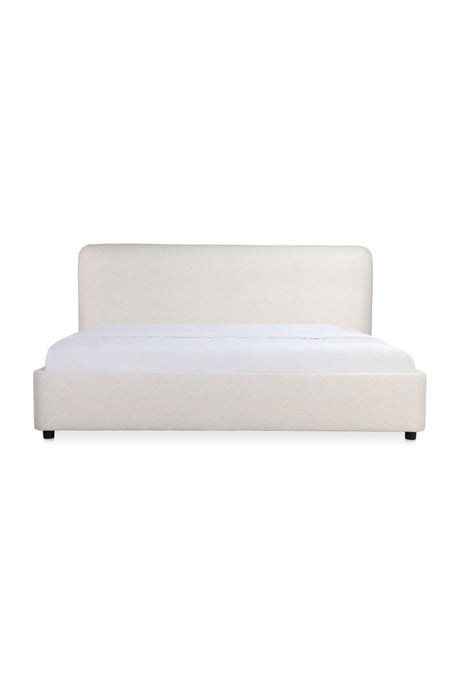 White Linen Queen Bed | Novi Living Samara | Oroa.com
