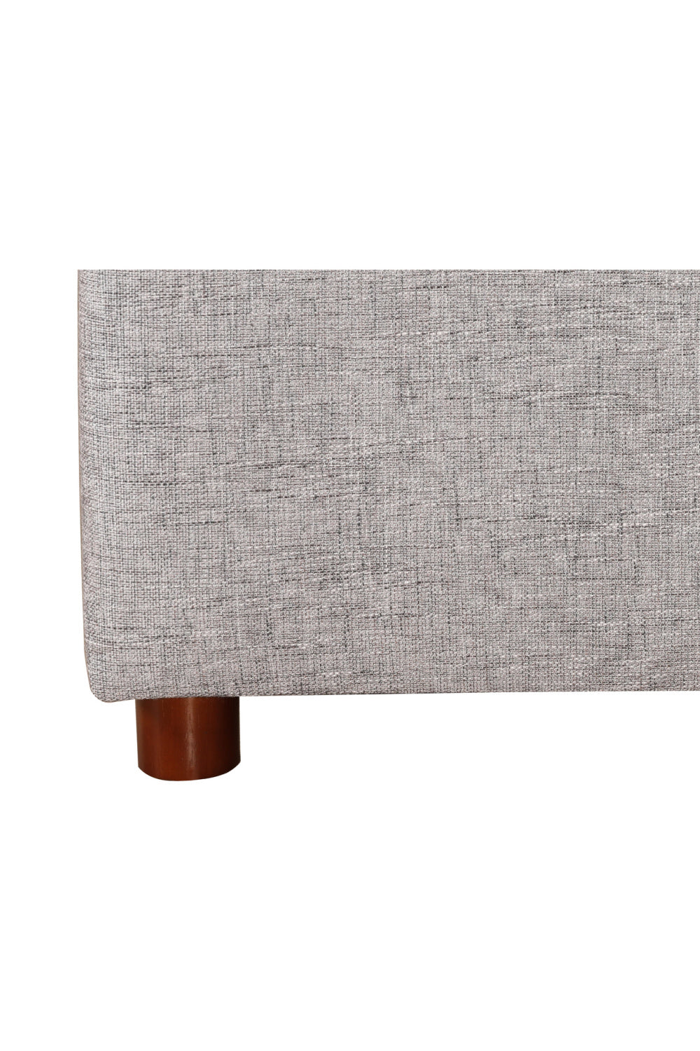 Modern European furniture - Gray Channeled Queen Bed - www.oroa.com