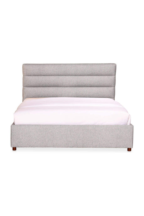 Tufted Gray King Bed | Novi Living Takio | Oroa.com