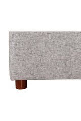 Tufted Gray King Bed | Novi Living Takio | Oroa.com