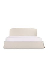 Modern European furniture - Cream Storage Bed - www.oroa.com