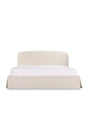 Modern European furniture - Cream Storage Bed - www.oroa.com