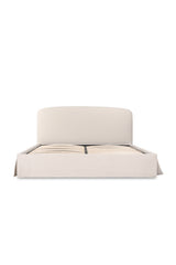 Modern European furniture - Cream Storage Bed - www.oroa.com