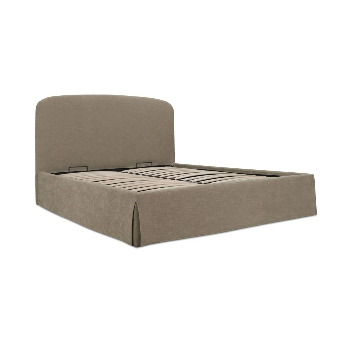 Upholstered Storage Queen Bed | Novi Living Joan