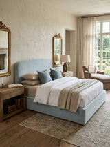 Upholstered Storage Queen Bed | Novi Living Joan