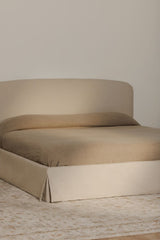 Modern European furniture - Cream Storage Bed - www.oroa.com