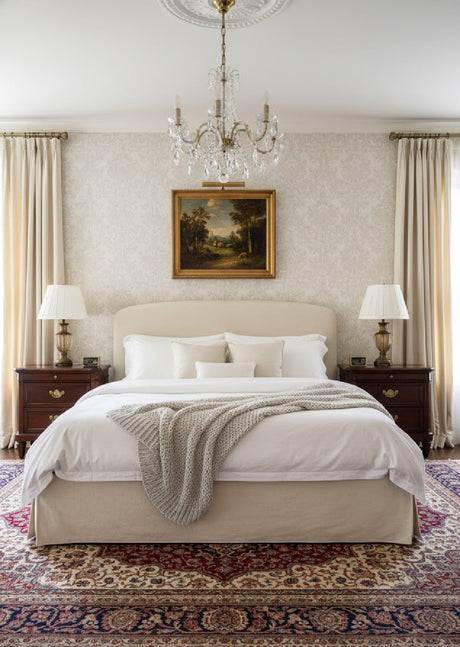 Cream Storage Bed | Novi Living Joan | Oroa.com