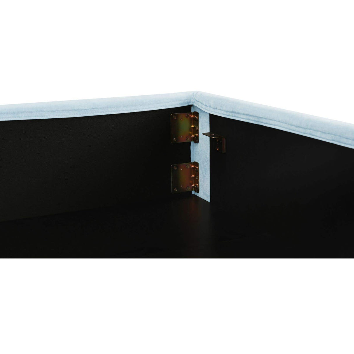   Blue King Storage Bed | Oroa.com