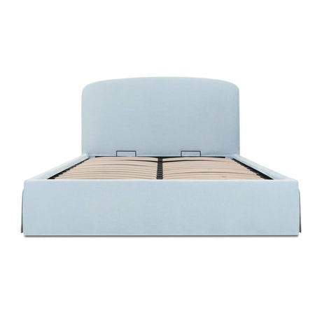 Blue King Storage Bed | Novi Living Joan