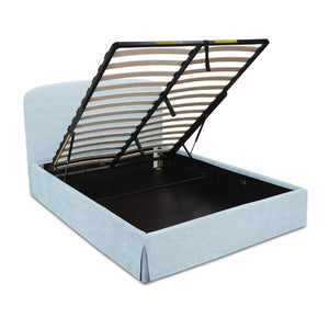   Blue King Storage Bed | Oroa.com