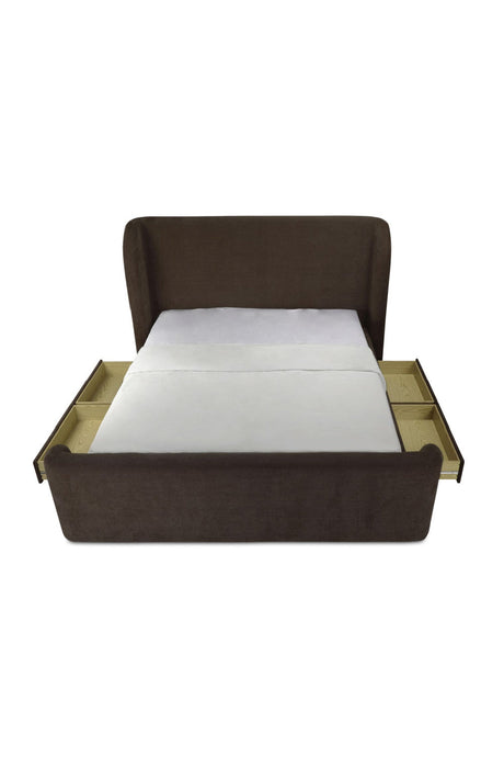 Modern European furniture - Upholstered Storage Bed - www.oroa.com