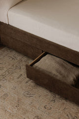 Modern European furniture - Upholstered Storage Bed - www.oroa.com