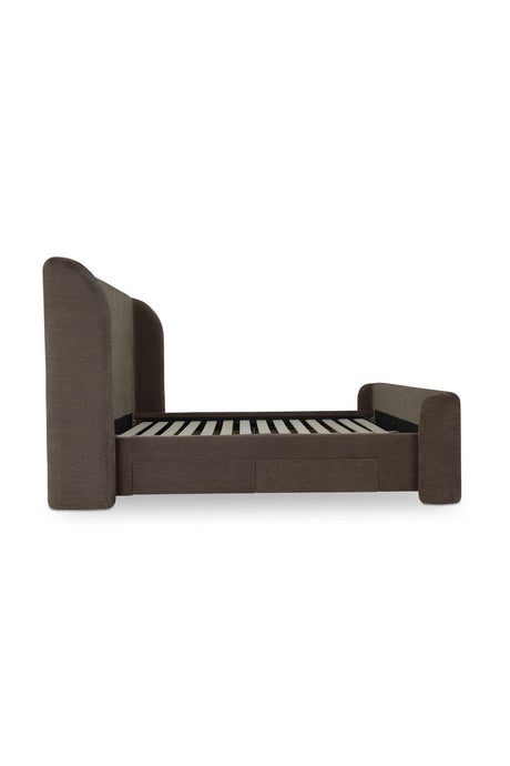 Modern European furniture - Upholstered Storage Bed - www.oroa.com