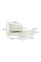 Modern European furniture - Upholstered Storage Bed - www.oroa.com
