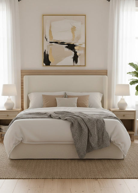 Upholstered Storage Bed | Novi Living Sophia | Oroa.com