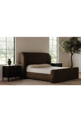 Modern European furniture - Upholstered Storage Bed - www.oroa.com