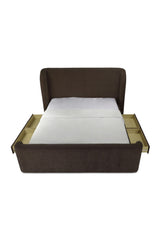 Modern European furniture - Upholstered Storage Bed - www.oroa.com