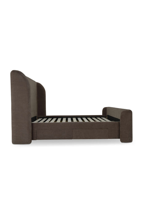 Modern European furniture - Upholstered Storage Bed - www.oroa.com