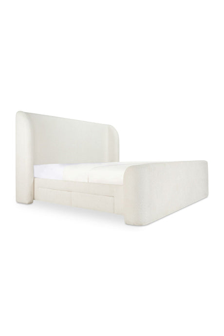 Modern European furniture - Upholstered Storage Bed - www.oroa.com