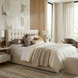 Tufted Storage Bed | Novi Living Sebastion | Oroa.com