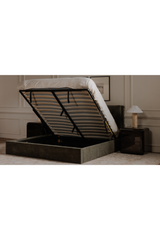 Modern European furniture - Tufted Storage Bed - www.oroa.com