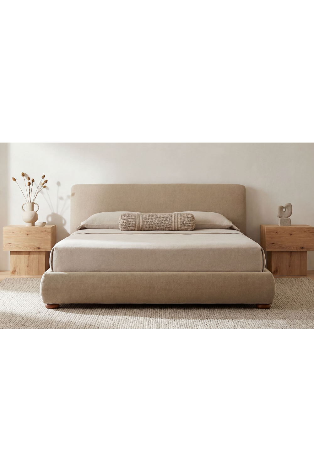 Modern Minimalist Storage Bed | Novi Living Beau | Oroa.com