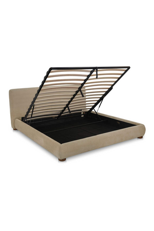 Modern Minimalist Storage Bed | Novi Living Beau | Oroa.com