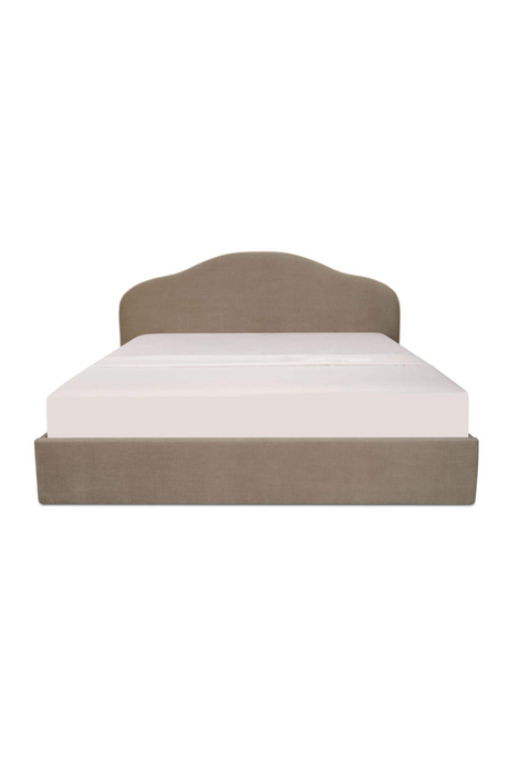 Modern European furniture - Arched Headboard Storage Bed - www.oroa.com