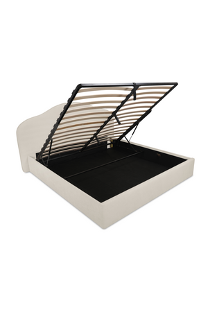 Arched Headboard Storage Bed | Novi Living Maggie | Oroa.com