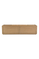 Modern European furniture - Natural Oak 4-Door Media Cabinet - www.oroa.com