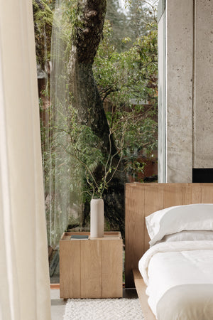 Natural Oak Nightstand | Novi Living Plank | Oroa.com