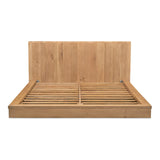 Modern European furniture - Solid Oak Wood Bed - www.oroa.com