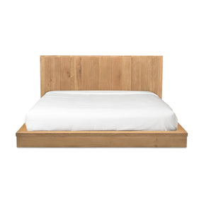 Modern European furniture - Solid Oak Wood Bed - www.oroa.com